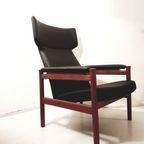 Soren Hansen Model 4365 Wing Chair For Fritz Hansen Denmark 1960S thumbnail 3