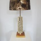 Unique Brutalist Table Lamp - Silver-plated Aluminum - Willy Luyckx For Aluclair - 1960s thumbnail 11