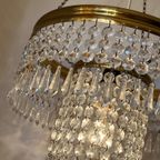 Art Deco Hanglamp Kristal Kroonluchter Met Punt Pegels thumbnail 12