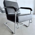 2X Vintage Lounge Chair By Enrico Prampolini For Cova Milano thumbnail 17