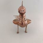 Vintage Brass Khorasan Style Dove Incense Burner thumbnail 3