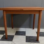 Danish Teak Extendable Dining Table 1960S thumbnail 4