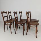 Set Van Zes Thonet-Stoelen thumbnail 16
