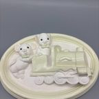 Wanddecoratie Gips Muizen Locomotief thumbnail 3