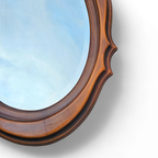 Oval Mirror 1960s / Facet Cut thumbnail 6