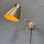 Vernikkelde Bünte & Remmler Wandlamp thumbnail 5