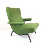Vintage Archi Fauteuil Ligne Roset Wol Groen Ploegwool Ploeg thumbnail 8