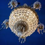 Beautiful Antique French "Sac A Perle" Chandelier thumbnail 5