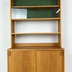 Scandinavisch Vintage Eiken Fineren Buffetkast Kvarnasen thumbnail 2