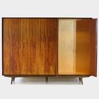 Grote Vintage 5-deurs Kledingkast In Palissander, 1960s thumbnail 4