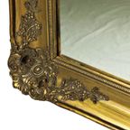 Grote Xl Gouden Spiegel Barok Houten Lijst Imposant 128X98Cm thumbnail 4