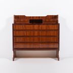 Architectural Italian Mid-century Modern Chest Of Drawers/sideboard / Ladekast / Dressoir, 1960s thumbnail 11