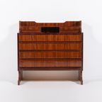 Architectural Italian Mid-Century Modern Chest Of Drawers/Sideboard / Ladekast / Dressoir, 1960S thumbnail 11