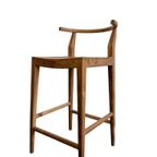 Wabisabi Houten Barkruk / Tabouret thumbnail 2