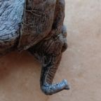 2x Beeld Olifant Sculpture Ornament Op Steen thumbnail 5
