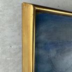 Olieverf Op Doek ‘straatbeeld’ – 1959 thumbnail 6