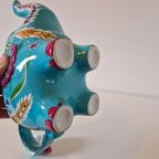 Vintage Theepot Koffiepot Olifant Keramiek thumbnail 7