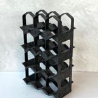 Ornapress Wijnrek Vintage Design Retro Wijnhouder Wine Rack thumbnail 3
