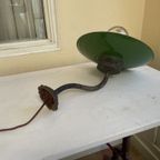 Buitenlamp Stallamp Emaille Periode 1900 Frans thumbnail 11