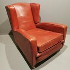 Oude Originele Fauteuil / Art Deco thumbnail 2