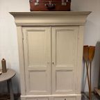 Brocante Biedermeier Buffetkast / Kledingkast thumbnail 4