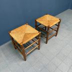 Set Hollandse Beukenhouten Krukken Met Biezen Zitting thumbnail 8