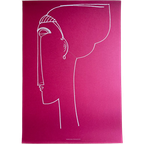 Amedeo Modigliani (1884-1920), Testa Di Profilo, 1911, Printed In Belgium thumbnail 2