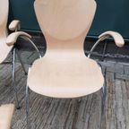 Set 4 Bingo Eetkamerstoelen Vlinderstoel Retro Design Stoelen thumbnail 10