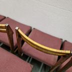 Set Van 6 Vintage Stoelen Eetkamerstoelen Jaren 60 Jaren 70 thumbnail 10