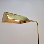 Regency Vloerlamp Messing Verstelbaar Leeslamp Italy ’70 thumbnail 2