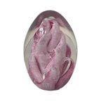 Handmade - Pfeiffer Kristal - Presse Papier / Paperweight - Pink Floral Decor thumbnail 2