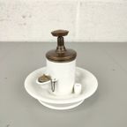 Antiek Porseleinen Pomp Inktstel A.d Paris thumbnail 4