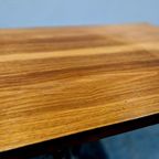 60's Vintage Draaibare Bijzettafel Tv Kastje Audio Meubel thumbnail 8