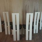 8 Italiaanse Vintage Mid-Century Stoelen Pietro Costantini thumbnail 8