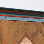 Antieke Beschilderde Bruidskast 1788 thumbnail 14