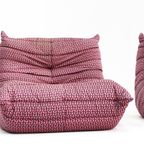 Set Vintage Togo Armchairs By Michel Ducaroy For Ligne Roset 1976 thumbnail 4