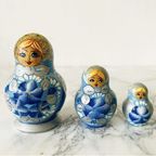 Vintage Matroesjka Set Russian Doll Set thumbnail 3