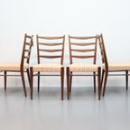 Set Van 4 Vintage Eetkamerstoelen Pastoe St 09 thumbnail 7