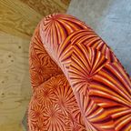 Vintage Draaifauteuil Schommelstoel Bretz Draaistoel Design thumbnail 9