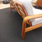 Vintage Deens Design Drie-Zits Bank Teak 70S thumbnail 11