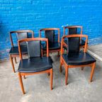 Set 5 (of 6) Deense Teak Stoelen , Findahls Møbelfabrik thumbnail 8