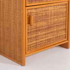 Vintage Rattan-wicker Cabinet thumbnail 9