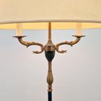 Empire Bouillotte Vloerlamp The Swan Zwaan Regency Messing thumbnail 11