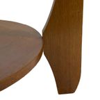 Art Deco Plantentafeltje Bijzettafeltje Eikenhouten Jaren 50 thumbnail 12