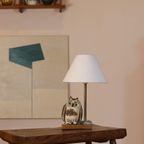 Lampe Hibou En Terre Cuite 1960 thumbnail 3