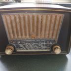 Philips Bakelieten Buizenradio Bx230U - 1953/4 thumbnail 2