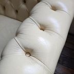 Set Van 2 Leren Fauteuils Chesterfield Stijl thumbnail 3