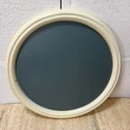 Vintage Seventies Ronde Spiegel thumbnail 5