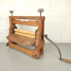 Antieke Houten Waswringer thumbnail 6