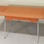 Vintage Formica Uitschuifbare Eettafel thumbnail 10